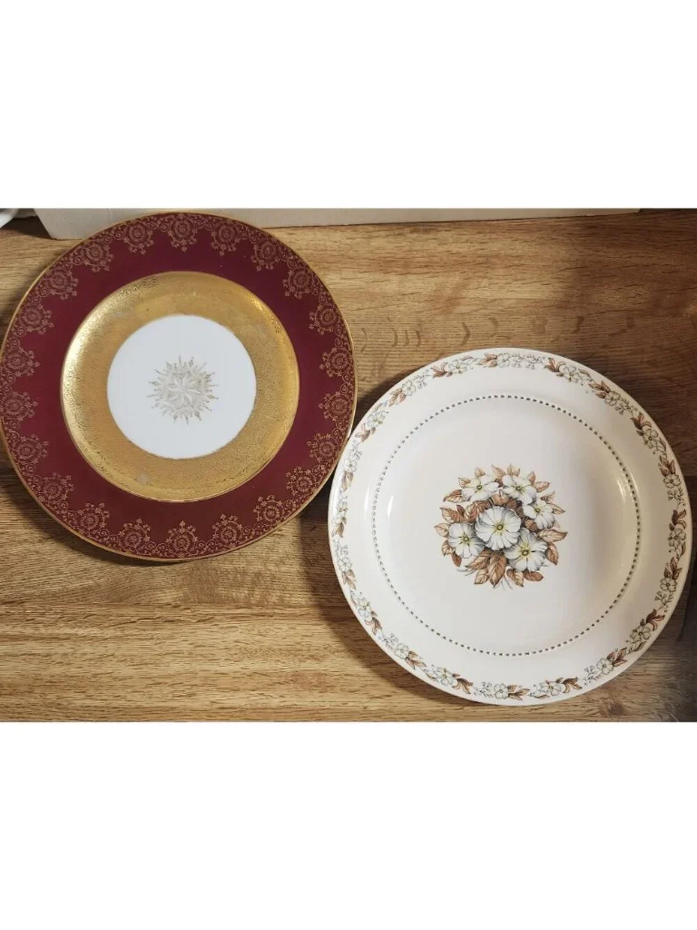 Mismatched Fine China Dinner Plates 10.25-11